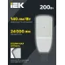 Светильник LED ДКУ 1004-200Ш 5000К IP65 серый IEK