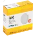 Светильник LED ДПО 2011Д 12Вт IP54 4000К круг белый с АД IEK