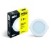 Светильник ДВО 1602 белый круг LED 7Вт 4000К IP20 IEK