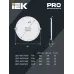 Светильник ДВО 1609 белый, круг LED 24Вт 4000 IP20 IEK
