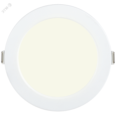 Светильник LED ДВО 1613 белый круг 12Вт 3000К IP20 IEK