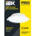 Светильник LED ДВО 1714 белый круг 12Вт 4000К IP40 IEK