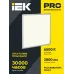 Светильник светодиодный ДВО 6566 eco 36Вт S 6500К IEK