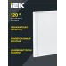 Светильник светодиодный ДВО 6560-P 36Вт 6500К 595х595х20 призма IEK