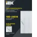 Светильник светодиодный ДВО 6560-P 36Вт 6500К 595х595х20 призма IEK
