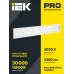 Светильник светодиодный ДВО 6567-P 36Вт 4000К 1200х180х20 призма IEK