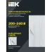 Светильник светодиодный ДВО 6572-P 45Вт 6500К 595х595х20 призма IEK