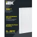 Светильник LED ДВО 6573-P 24Вт 6500К 595х595х20 призма IEK