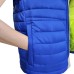 Жилет утепленный арт. J-01 цв. васильковый/лимонный 48-50  р.M