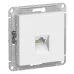 ATLASDESIGN РОЗЕТКА компьютерная RJ45, кат. 6A, механизм, ЛОТОС