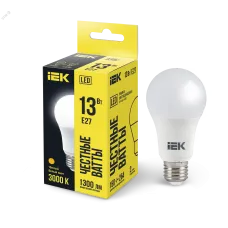 Лампа LED A60 груша 13Вт 230В 3000К E27 IEK