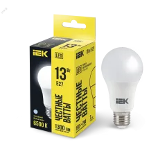 Лампа LED A60 груша 13Вт 230В 6500К E27 IEK