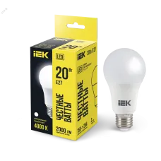 Лампа LED A70 груша 20Вт 230В 4000К E27 IEK