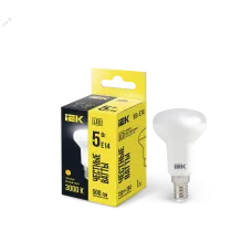 Лампа LED R50 рефлектор 5Вт 230В 3000К E14 IEK