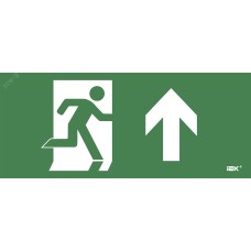 Этикетка самоклеющаяся 330х140 мм Фигура/стрелка вверх