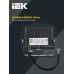Прожектор СДО 06-10 светодиодный черный IP65 4000 K IEK