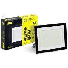 Прожектор СДО 06-150 светодиодный черный IP65 6500 K IEK
