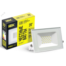 Прожектор LED СДО 06-20 IP65 6500K белый IEK
