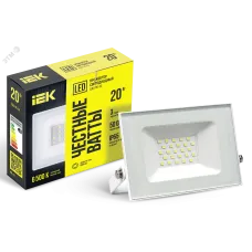 Прожектор LED СДО 06-20 IP65 6500K белый IEK