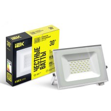 Прожектор LED СДО 06-30 IP65 6500K белый IEK