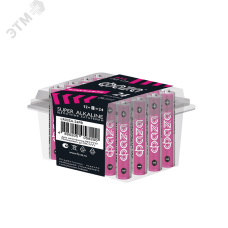 Элемент питания батарейки щелочные LR03 Super Alkaline PB-24 ФАZА