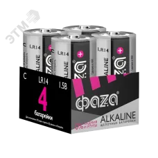LR14       ФАZА Alkaline Pack-4
