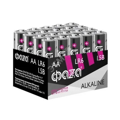 LR 6        ФАZА Alkaline Pack-20