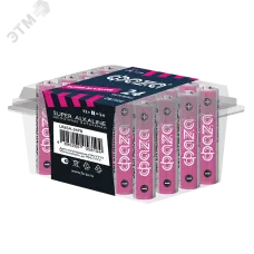 Элемент питания батарейки щелочные LR 6 Super Alkaline PB-24 ФАZА