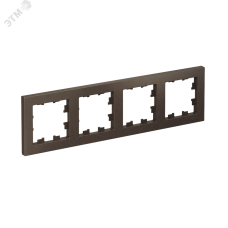 Рамка четырехпостовая ATLASDESIGN универсальная мокко