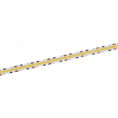 Лента светодиодная 5м SMD2835 240LED/м 22Вт/м IP20 ширина 10мм 24В теплый белый IEK