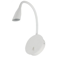 Светильник светодиодный 4701 настенный регулируемый прикроватный Светильник 3Вт 3000К IP44 белый