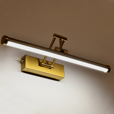 Светильник светодиодный 5115 настенный для подсветки картин и зеркал 8 Вт 4000К IP20 латунь