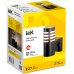 LIGHTING Светильник уличный 5100 настенный под лампу E27 IP54 черный IEK