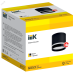 Светильник 4016 накл. потолочн. GX53 черный IEK
