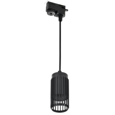 Светильник на шинопроводе 4213 декоративный трековый спот подвесной под лампу GU10 черный