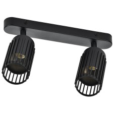 Светильник 4208 настенно-потолочный под лампу 2хGU10 черный