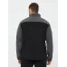 Куртка демисезонная LULEA2 из материала Softshell, серо-чёрная, размер 3XL