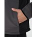 Куртка демисезонная LULEA2 из материала Softshell, серо-чёрная, размер 3XL