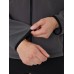 Куртка демисезонная LULEA2 из материала Softshell, серо-чёрная, размер 3XL