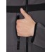 Куртка демисезонная LULEA2 из материала Softshell, серо-чёрная, размер S