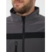 Куртка демисезонная LULEA2 из материала Softshell, серо-чёрная, размер L