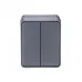 AtlasDesign Profi54 выключатель двухклавишный IP54 10 АХ, АНТРАЦИТ, Россия