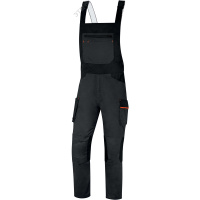 Полукомбинезон стрейчивый рабочий M2SA3STR серии MACH 2, цв. серый-оранжевый р. XL