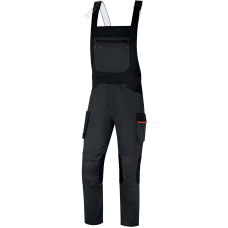 Полукомбинезон стрейчивый рабочий M2SA3STR серии MACH 2, цв. серый-оранжевый р. 3XL