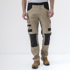 Брюки рабочие M5PA3 серии MACH 5, цв. бежевый/черный, р. S
