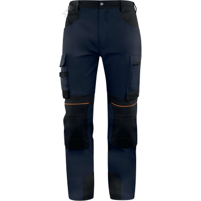 Брюки рабочие M5PA3STR серии MACH 5, цв. темно-синий/черный, р. XL
