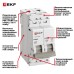 Выключатель автоматический двухполюсный 2P 1А (D) 4.5kA ВА 47-63N M634201D PROXIMA EKF