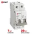 Выключатель автоматический двухполюсный 2P 6 кА (D) 4.5kA ВА 47-63N M634206D PROXIMA EKF