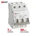 Выключатель автоматический трехполюсный 3P 3А (D) 4.5kA ВА 47-63N M634303D PROXIMA EKF