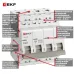 Выключатель автоматический четырехполюсный 4P 40А (C) 4.5kA ВА 47-63N M634440C PROXIMA EKF